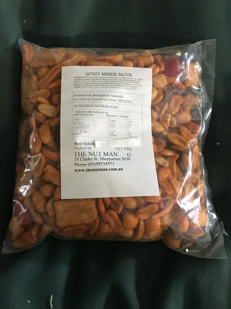 imported nuts